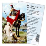 ESTAMPAS RELIGIOSAS | Estampa Martin de Tours 7 x 11 cm (P25)