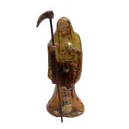 RESINA ARTESANAL | Imagen Santa Muerte 30 cm.(Transparente) (Amuleto Semillas) -  Resina (HAS)