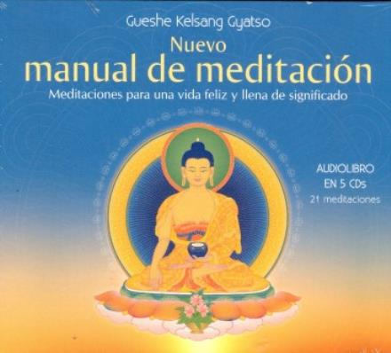LIBROS DE BUDISMO | NUEVO MANUAL DE MEDITACIN (Audiolibro en 5 CD's)