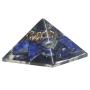 COLGANTES Y COLLARES ENERGETICOS | Orgon Piramide Mini Lapislazuli 3 x 3 x 2.5 cm