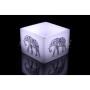 CONSAGRADOS | VELON FANAL Elefante Etnico 10 x 7 cm (Incluye Vela de Noche)
