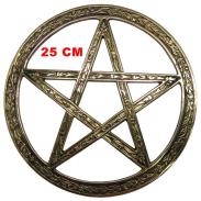 VARIOS | Adorno Simbolo Pentagrama Cobre 25 cm
