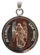 ARCANGELES | Amuleto Arcangel Uriel con Tetragramaton 2.5 cm