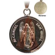 ARCANGELES | Amuleto Arcangel Uriel con Tetragramaton 3.5 cm