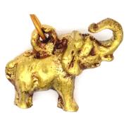 VARIOS ORIGENES DEL MUNDO | Amuleto Bronce Elefante Atrae Dinero 2 cm aprox. (Hecho a Mano)