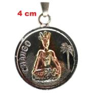 ESOTERICOS | Amuleto Chango con Tetragramaton 2.5 cm (Juicios, Pleitos, Documentos)