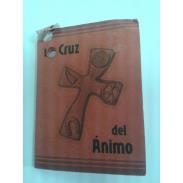 VARIOS ORIGENES DEL MUNDO | Amuleto Cruz del Animo, Suerte 4 x 3 cm (Blister)
