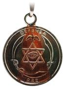 VARIOS ORIGENES DEL MUNDO | Amuleto Defensa y Paz con Tetragramaton 2.5 cm