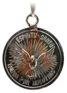 VARIOS ORIGENES DEL MUNDO | Amuleto Espiritu Santo con Tetragramaton 2.5 cm