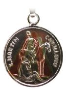 VARIOS ORIGENES DEL MUNDO | Amuleto San Martin Caballero con Tetragramaton 2.5 cm