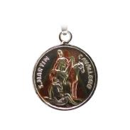 VARIOS ORIGENES DEL MUNDO | Amuleto San Martin Caballero con Tetragramaton 3.5 cm