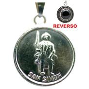 PROTECCION Y ENERGETICOS | Amuleto San Simon con Obsidiana 2.5 cm