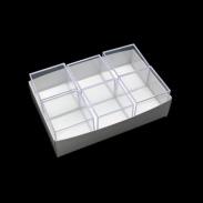 EXPOSITORES | Caja Plastico 40x40x39mm. Set 6un