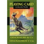 CARTAS LO SCARABEO | Cartas Dinosaurios & Cia (54 Cartas Juego - Playing Card) (Lo Scarabeo)