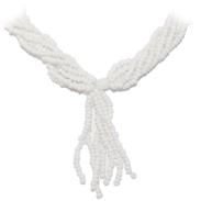 COLLARES MAZO | Collar Santeria Mazo Obatala (Simple) (Blanco)  (100 a 150 cm)