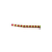 COLLARES SIMPLES 1 VUELTA | Collar Santeria Orula Camino 1 x 1 (Rojo-Ver) (1 V) (110 cm)