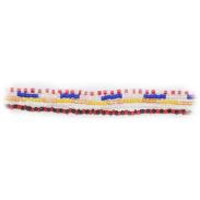 CUENTAS, MOSTACILLAS PARA COLLARES | Collar Santeria "Pack 5 Orishas" (Ochun-Eleggua-Yemanja-Obatala-Chango) (5 collares de cuentas mini) (Simple) (110 cm)