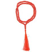 MALAS | Collar Tibetano Mala Rojo (36 cm - Bola 8 mm)