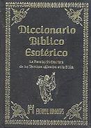 LIBROS DE OCULTISMO | DICCIONARIO BÍBLICO ESOTÉRICO (Bolsillo Lujo)