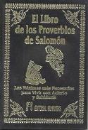 LIBROS DE CRISTIANISMO | EL LIBRO DE LOS PROVERBIOS DE SALOMÓN (Bolsillo Lujo)
