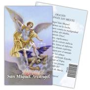 ESTAMPAS RELIGIOSAS | Estampa Arcangel Miguel 7 x 11 cm (P25)