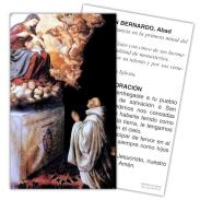 ESTAMPAS RELIGIOSAS | Estampa Bernardo 7 x 11 cm (P25)