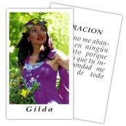 ESTAMPAS RELIGIOSAS | Estampa Gilda 7 x 11 cm (P25)