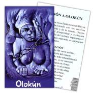 ESTAMPAS RELIGIOSAS | Estampa Olokun 7 x 11 cm (P25)