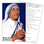 ESTAMPAS RELIGIOSAS | Estampa Teresa de Calcuta 7 x 11 cm (P25)