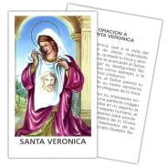 ESTAMPAS RELIGIOSAS | Estampa Veronica 7 x 11 cm (P25)