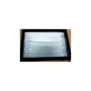 EXPOSITORES | Expositor Caja Tapa Vidrio Base Negro con Cierre 24 x 35 cm (90 Compartimientos - Ideal Colgantes)