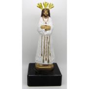 RESINA BASE MARMOL | IMAGEN Cristo Cautivo 12 cm (Base Marmol)