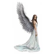 RESINA | Imagen Resina Angel Guia Espiritual Anne Stokes 24 cm