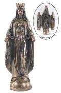 RESINA DORADO VIEJO | IMAGEN Resina Virgen Maria 27 cm (Dorado Viejo) (Se abre)
