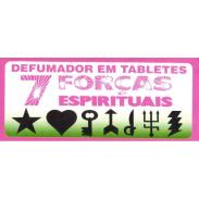 INCIENSOS DESFUMADORES | INCIENSO CONO 7 Fuerzas Espirituales (Contiene: 20 desfumadores) (Brasil) (S)