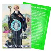 MEDALLAS | Medalla San Benito a Color 2,0 cm. (Reverso Cruz)