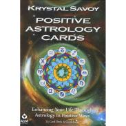CARTAS CARTAMUNDI | Oraculo Positive Astrology Cards - Krystal Savoy (Set) (73 Cartas) (EN) (AGM)