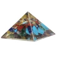 GENERADORES ENERGETICOS | Orgon Piramide Mini 7 Minerales 3 x 3 x 2.5 cm