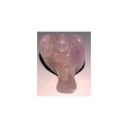 FORMA ESOTERICA | Piedra Forma Angel Cuarzo Rosa 5 x 3 cm