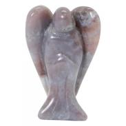 FORMA ESOTERICA | Piedra Forma Angel Jaspe Lila 5 x 3 cm