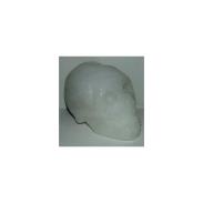 FORMA ESOTERICA | Piedra Forma Calavera Cuarzo Blanco 3.5 x 2.5 cm