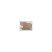 FORMA ANIMALES | Piedra Forma Elefante Cuarzo Rosa  5 x 3 cm