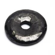 PIEDRA SHUNGIT | PIEDRA Shungita Donut 3 cm aprox. (Sin Cordon)