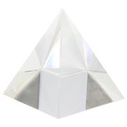 FORMA PIRAMIDE | Piramide Resina Transparente Energetica 5.5 x 4.5cm
