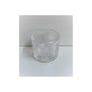 PORTA INCIENSO | Quemador Vaso Cristal Incienso Cono 4,5 x 4,5 cm (P12)(Has)