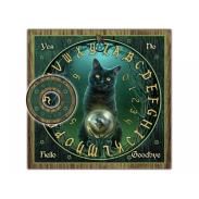 OUIJAS | Tabla Ouija El Ascenso de las Brujas  (Gato Bola) 36 x 36 cm (Lisa Parker)