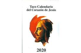 AGENDAS Y CALENDARIOS | TACO CALENDARIO DEL CORAZÓN DE JESÚS 2020 (Grande con Imán)