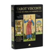 COLECCIONISTAS SET (LIBROCARTAS) CASTELLANO | Tarot coleccion Tarot Visconti - Bert, Giordano, Gonard, Tiberio - 2003 (Set) (Gaia)