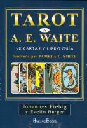 LIBROS DE TAROT RIDER WAITE | TAROT DE A. E. WAITE: 78 CARTAS Y LIBRO GUÍA (Pack Libro + Cartas)