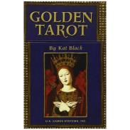 CARTAS CARTAMUNDI IMPORT | Tarot Golden Tarot - Kat Black (Bordes Dorado) (EN) (USG)